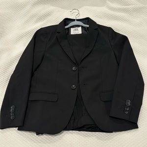 Zara Boys Tailored Fit Black Suit